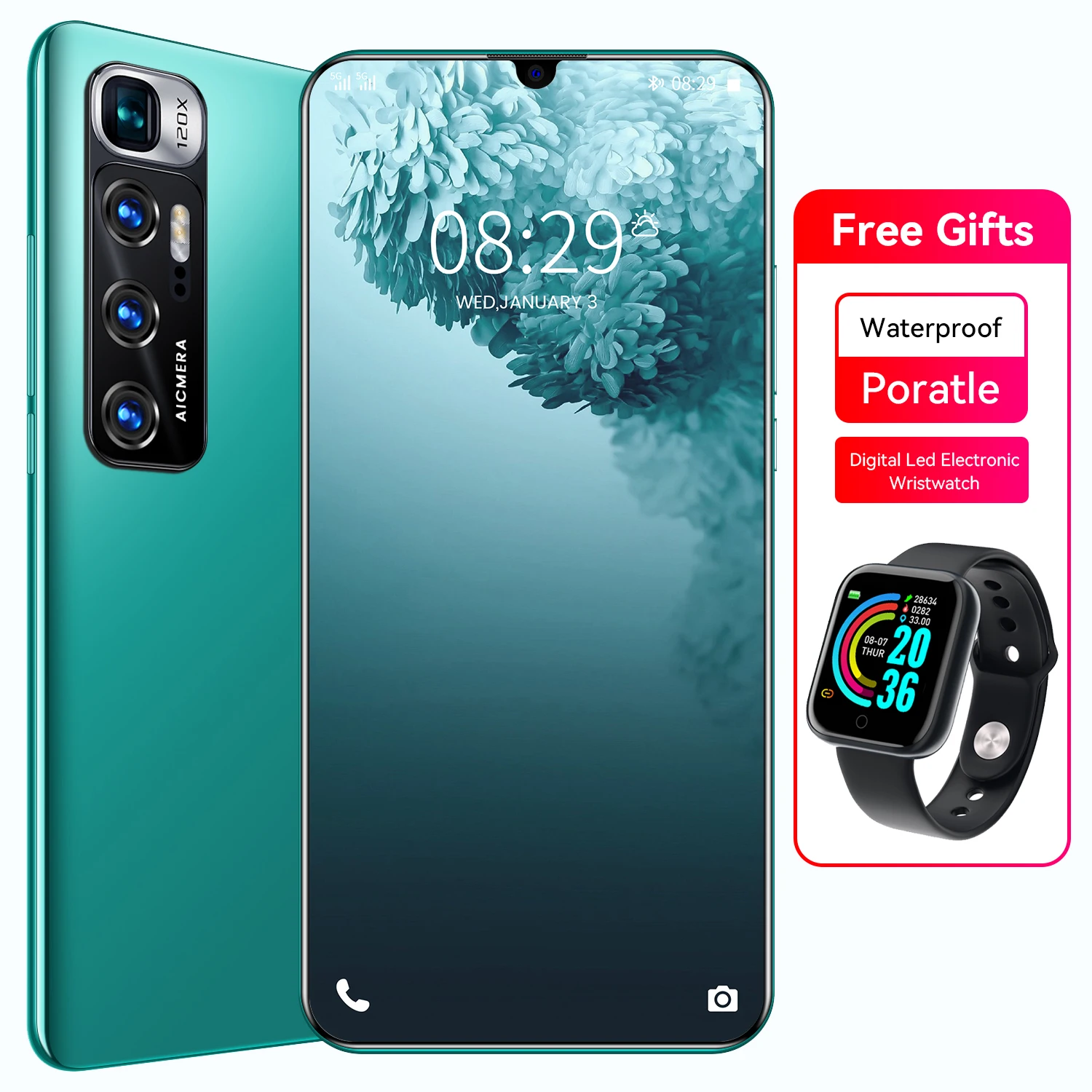 

Global Version M11 Pro 6.8 Inch Mobile Phones 12+512GB 24+48MP 5000mAh Smartphone Double card and double standby Mobile Phone
