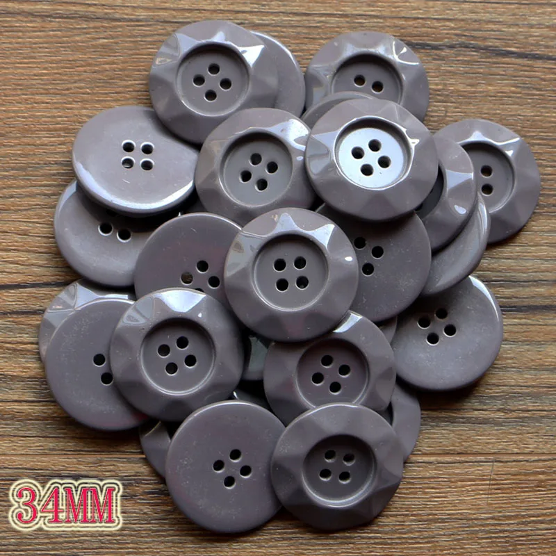 Зажим для пуговиц резиновый круглые смешанные с четырьмя отверстиями подходит