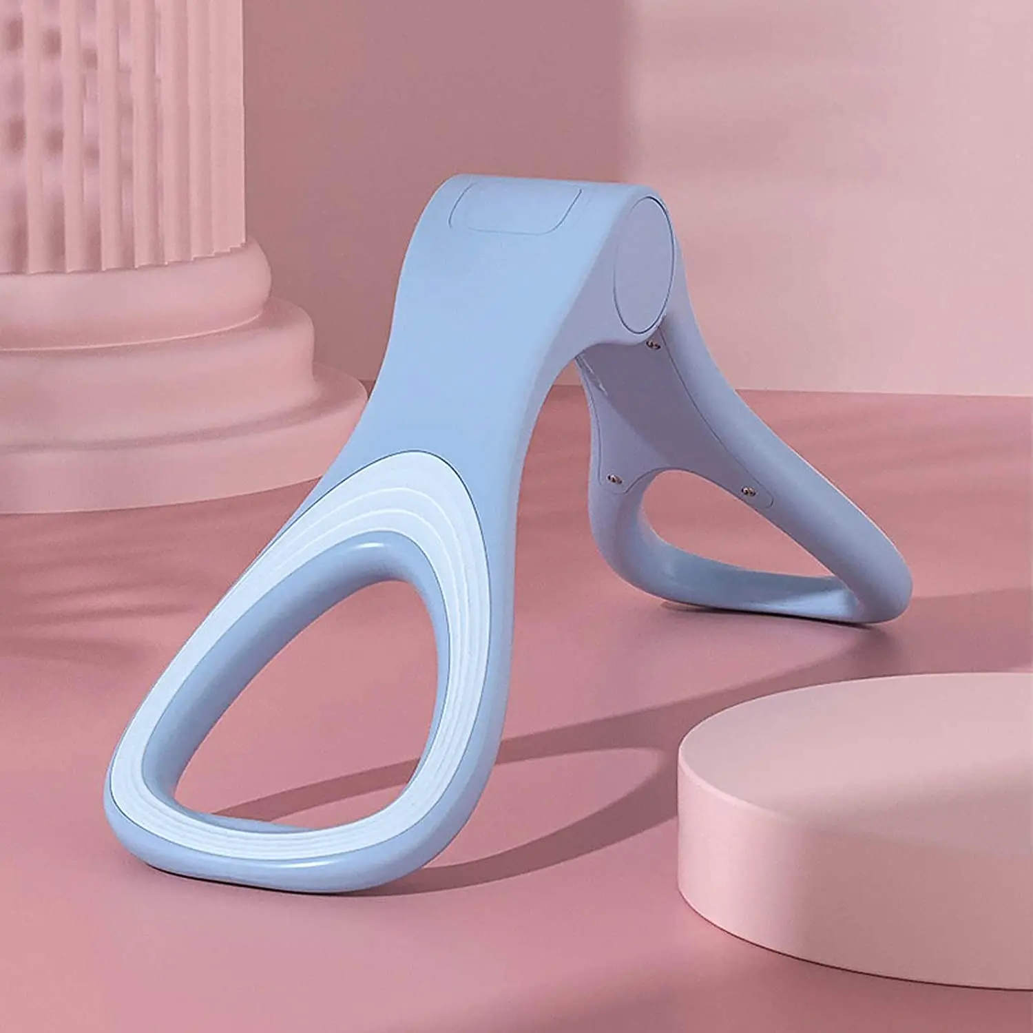

Multi Functional Leg Trainer Clamp Hip Trainer Pelvic Floor Muscles Tightener Fitness Buttocks Clip For Arm Inner Thigh Exercise