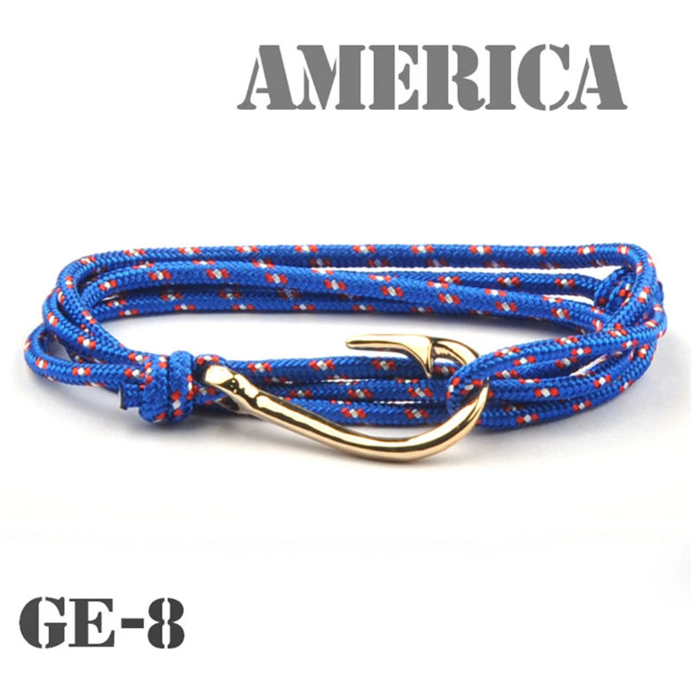 Браслет нейлоновый женский мужской Плетеный ручной работы | Украшения и