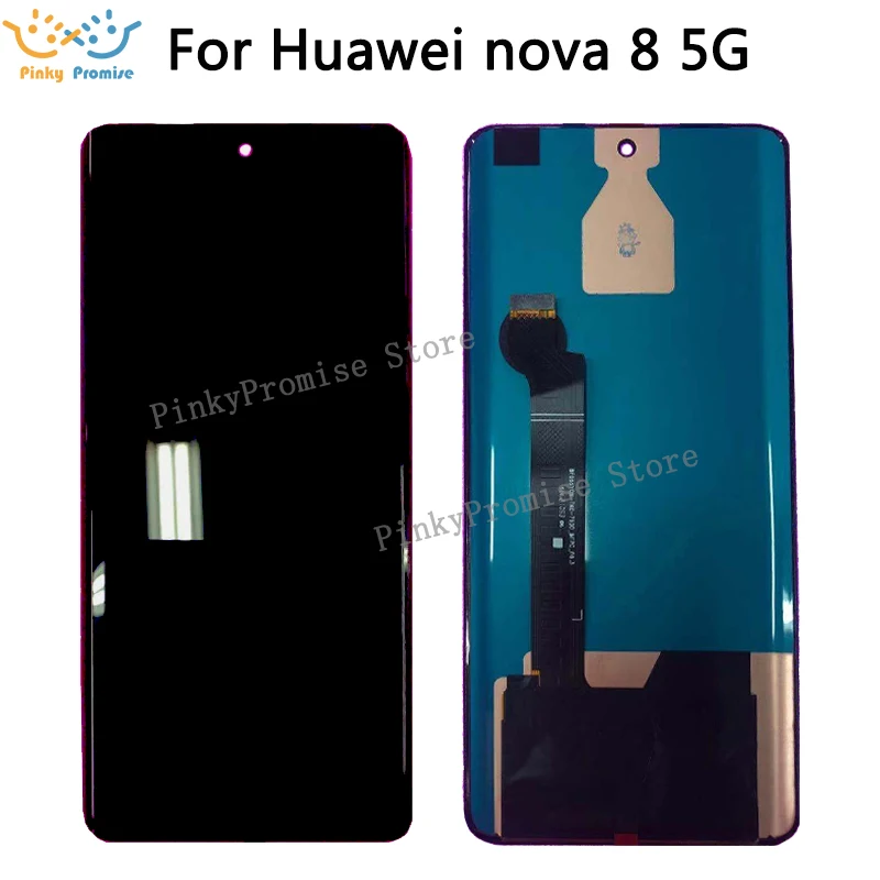 Для Huawei Nova/8 5G ЖК-дисплей с сенсорным экраном дигитайзер в сборе рамкой для Nova 8 Nova8