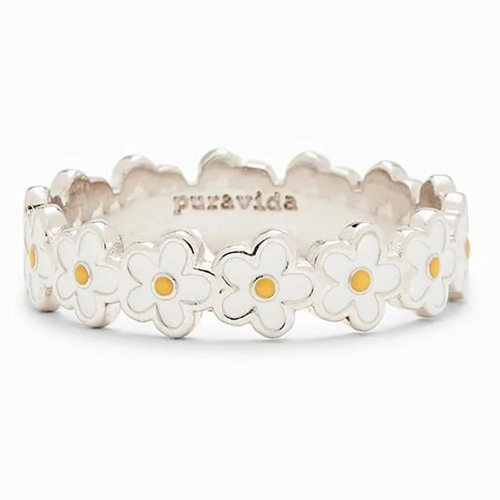 

Flowers Bague Daisy Chrysanthemum Rings Anillos mujer Sunflower Oil Drop Ring Female Model Suitable For Sending To Friends