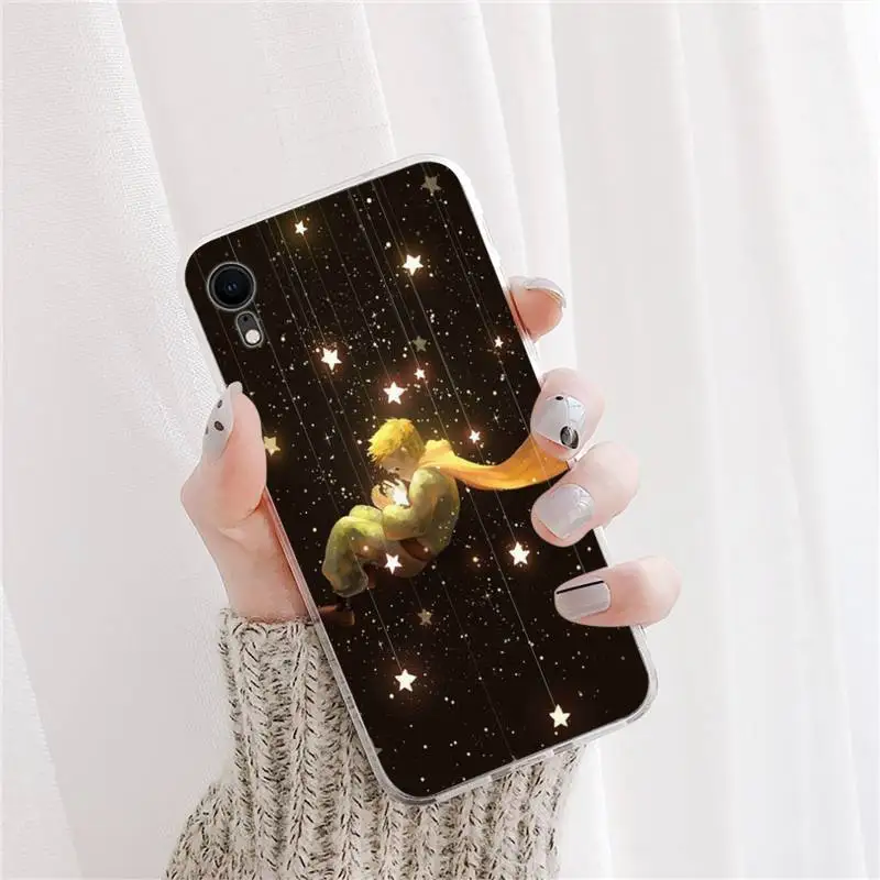 

YNDFCNB Little Prince Phone Case For iPhone X XS MAX 11 12 pro max 6 6s 7 7plus 8 8Plus 5 5S XR se 2020 case