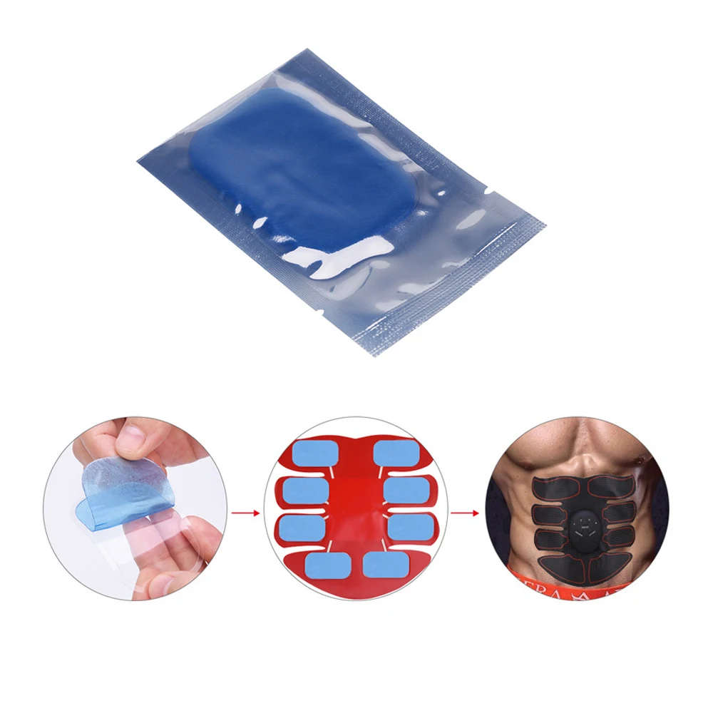 20 шт. 10 гелевые подушечки для тренажер пресса ABS Вес потери хип стимулятор мышц