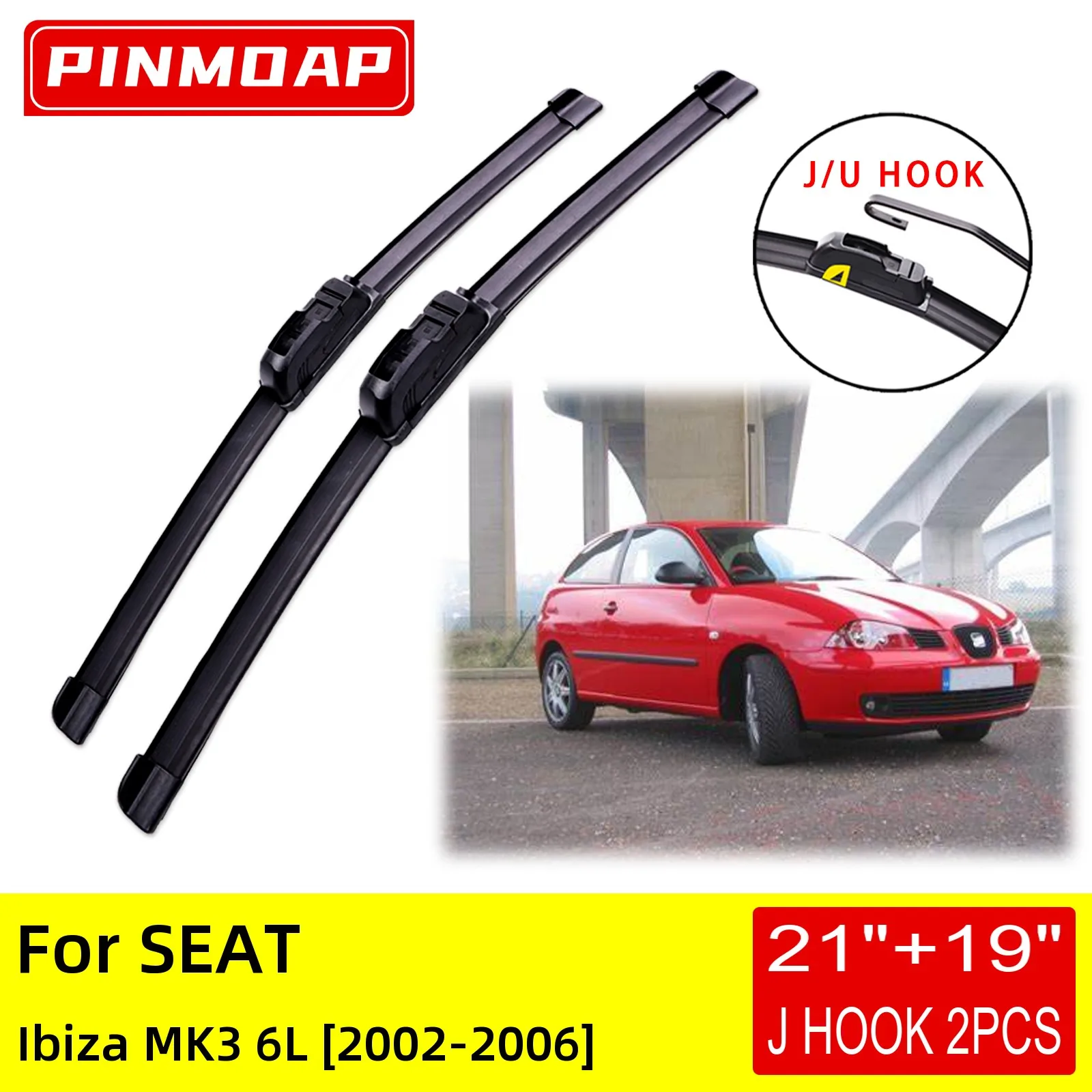 

Щетки стеклоочистителя для SEAT Ibiza MK3 6L 2002 2003 2004 2005 2006
