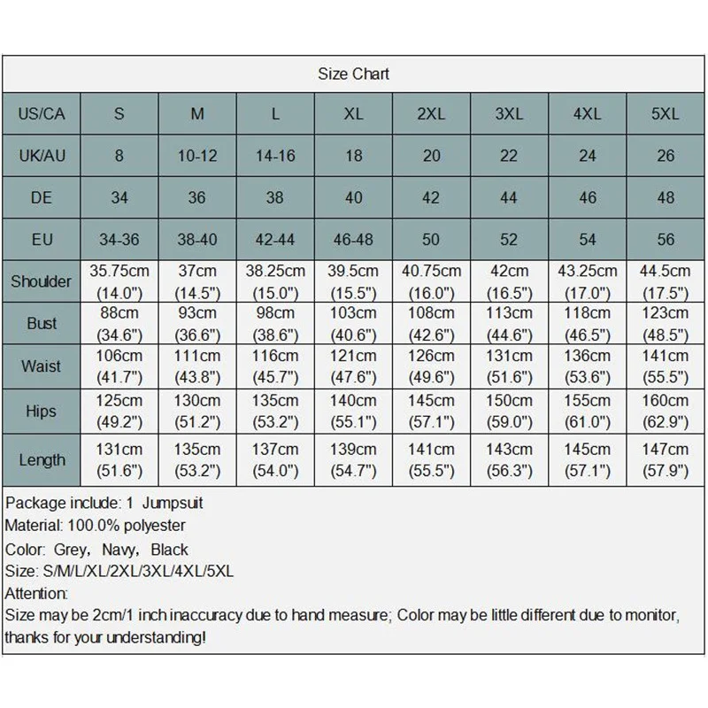 

Celmia Rompers Stylish Party Women Drop-Crotch Long Jumpsuits Casual Loose Back Zipper Wide Leg Playsuits Long Sleeve Overalls