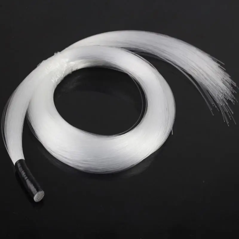 

Transparent Optical Fiber Light DIY Emitting Clear Decorative Wire PMMA Ceiling Plastic Replacement Led Cable End Glow