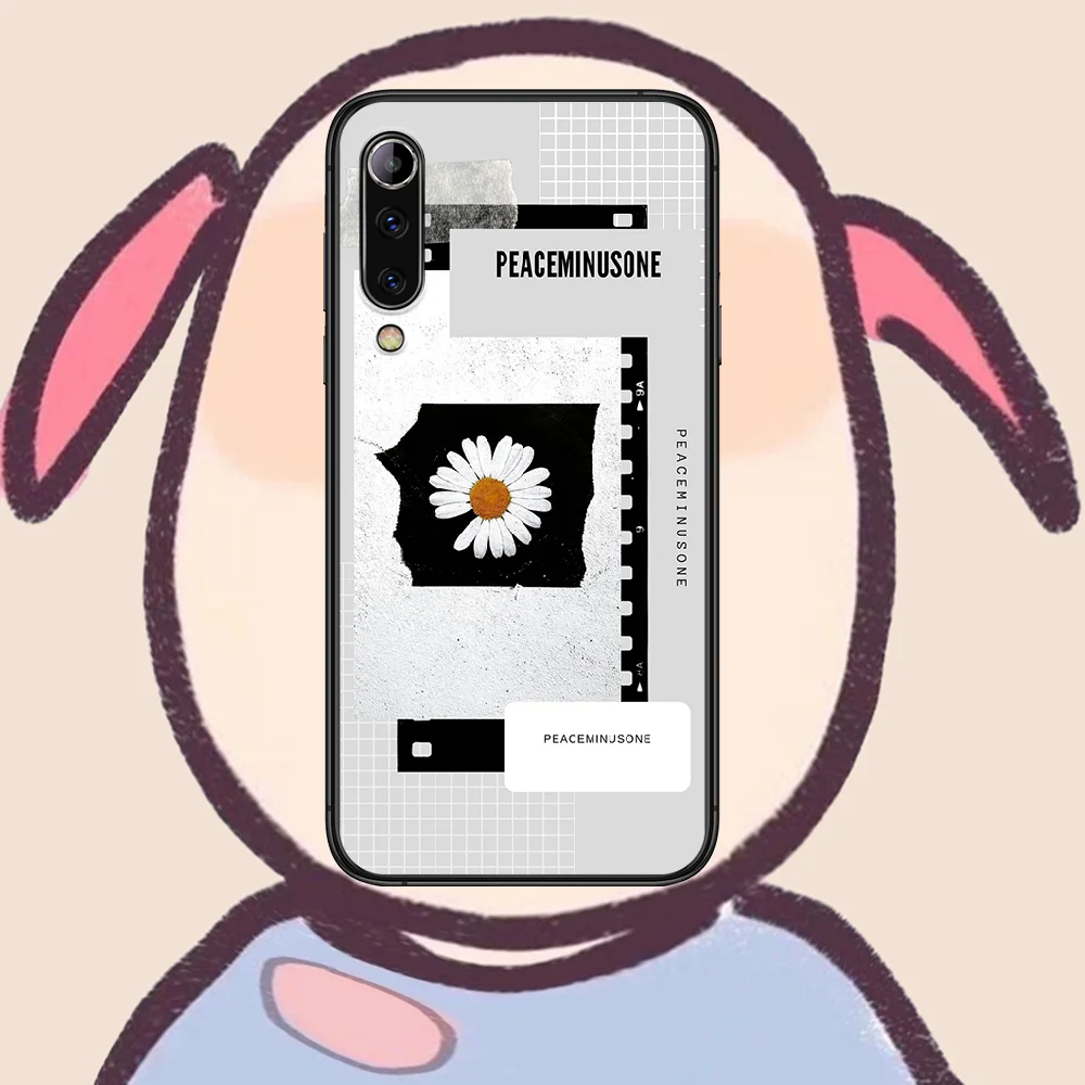 

Korea brand GD Daisy Phone case For Xiaomi Mi note 10 A3 9 MAX 3 A2 8 9 Lite Pro ultra black Funda Fashion Prime Luxury Cell