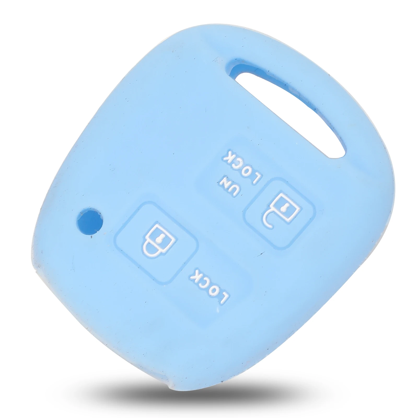 2 кнопки силиконовый Автомобильный Брелок дистанционного управления с ключом