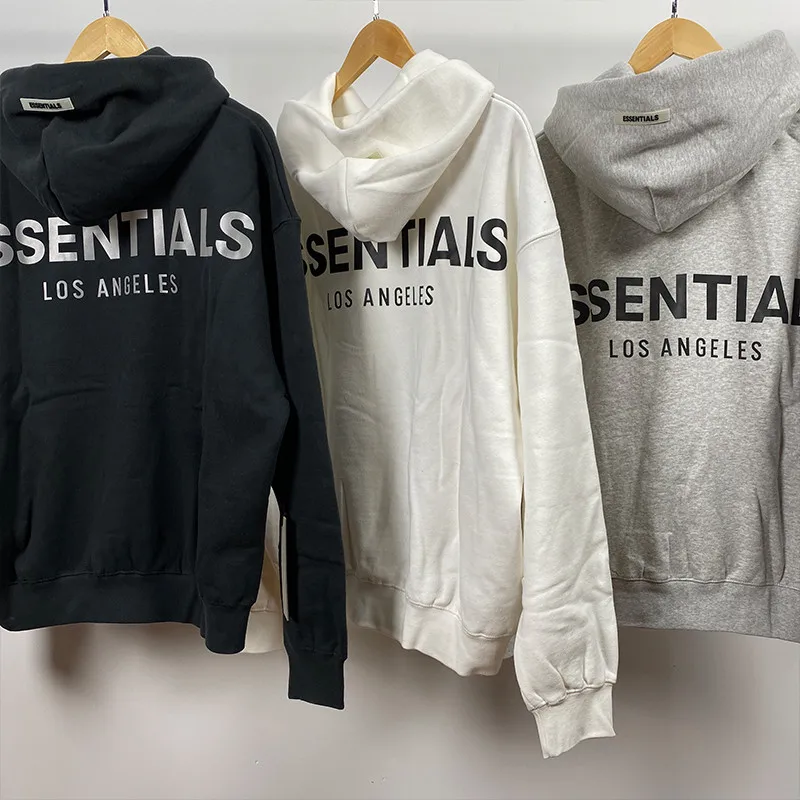 

2020 classic brand Hoodies Sweatshirts 100% 1:1 fog essentials kanye west jerry lorenzo loose ovesized Hoodies hip hop cotton