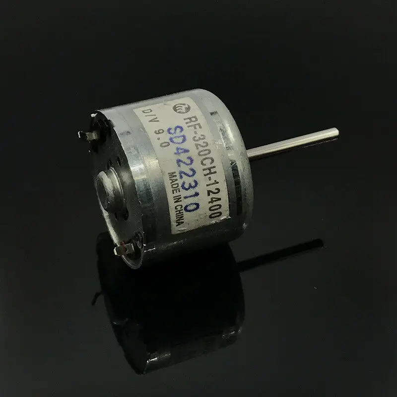 MABUCHI RF 320CH 12400 с источником питания от постоянного тока 6V 12V 9V микро 24 мм мотор