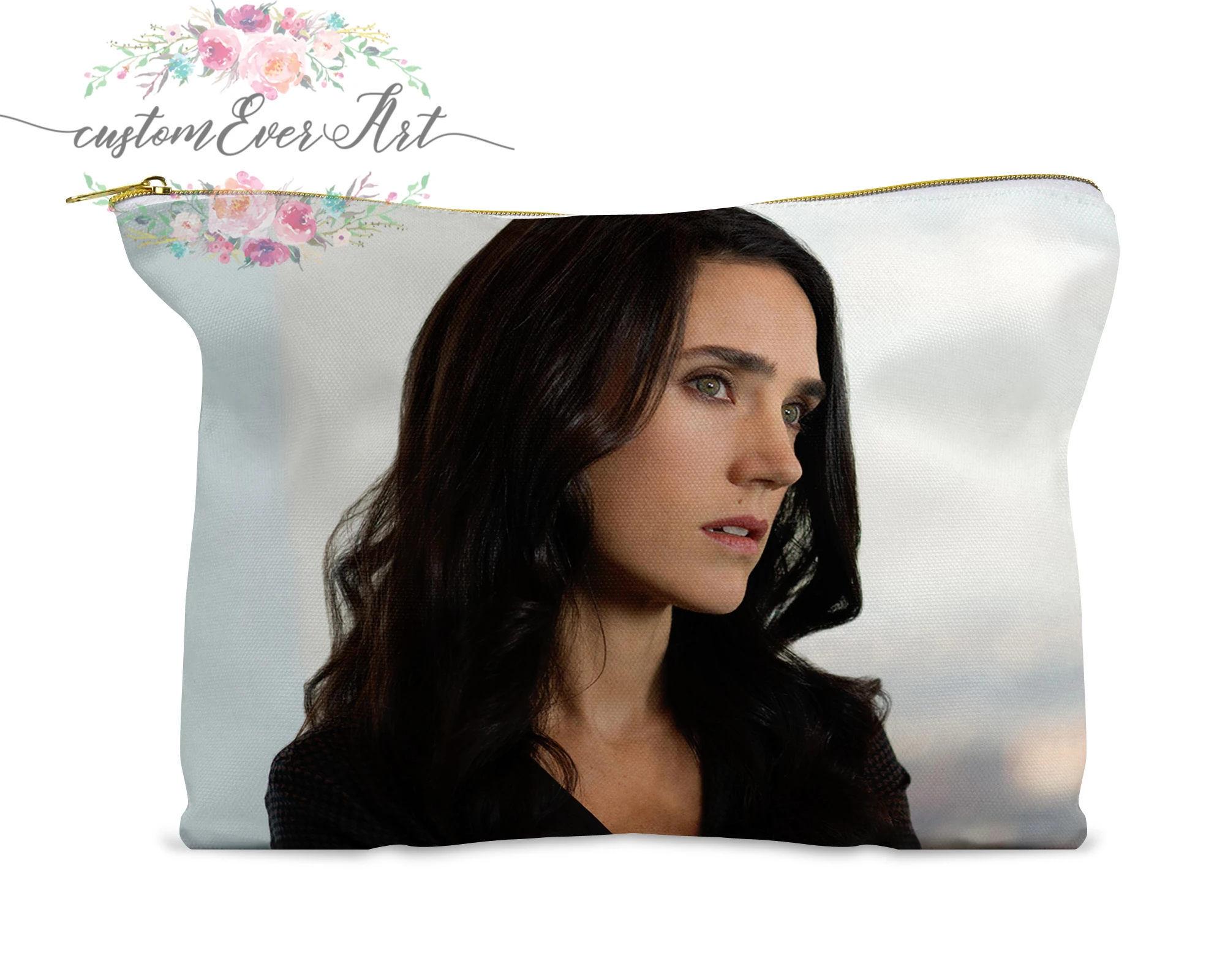 Косметичка Дженнифер Коннелли персонализированная маленькая косметичка