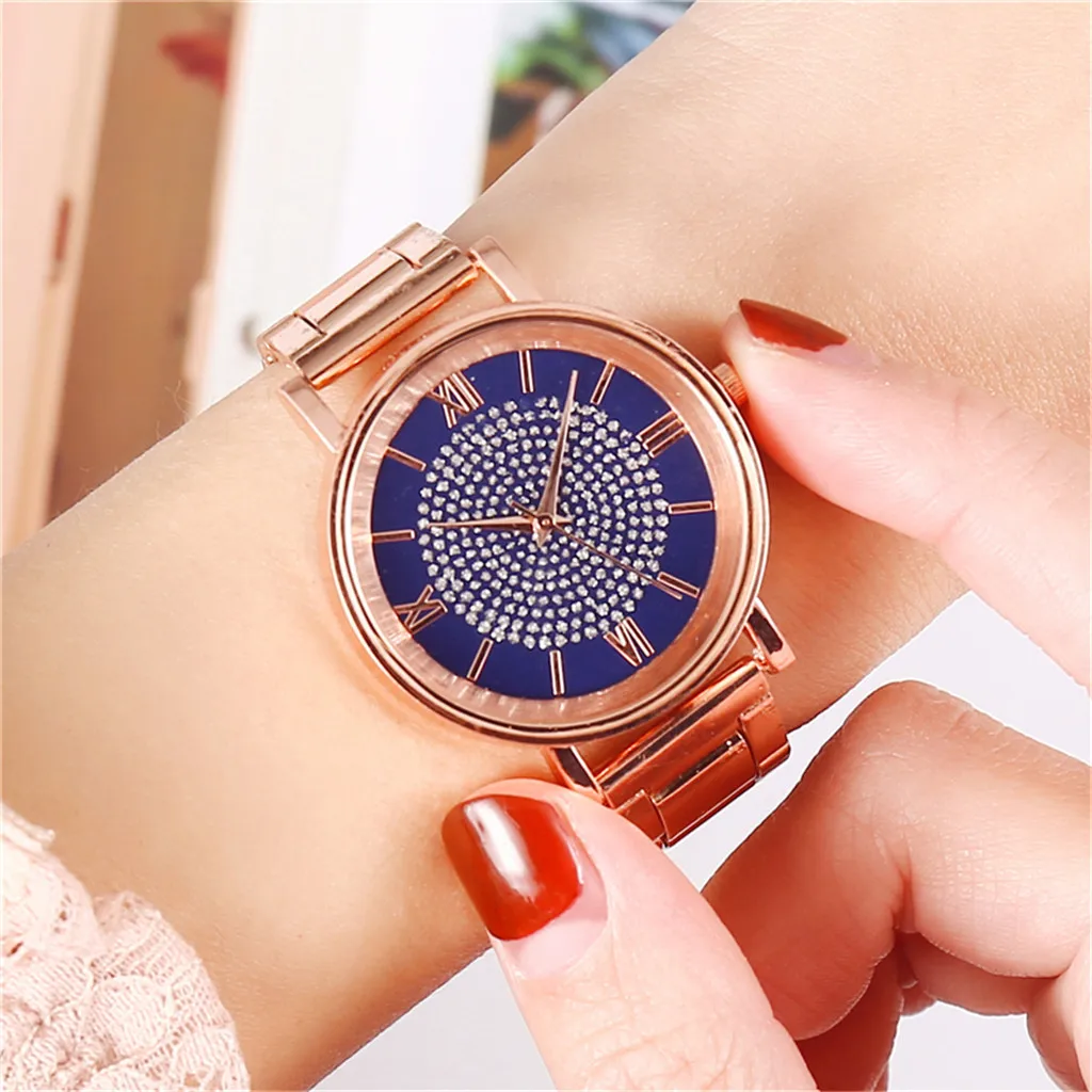 2019 Лидер продаж женские наручные часы простые модные Роскошные браслет Reloj & 50 |