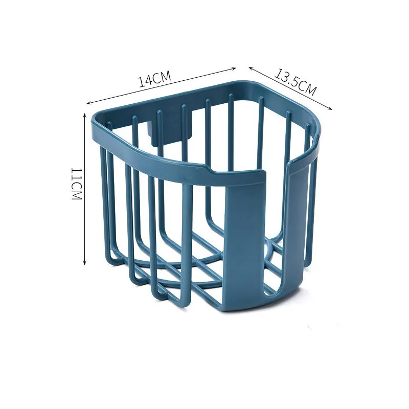 

Punch-Free Toilet Paper Shelf Bathroom Kitchen Tissue Box Wall-Mounted Sticky Paper Storage Box Toilet Paper Holder Roll Paper