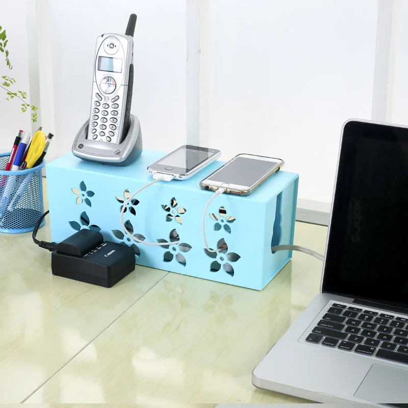 Пластиковая коробка для хранения кабеля сделай сам настольный органайзер чехол