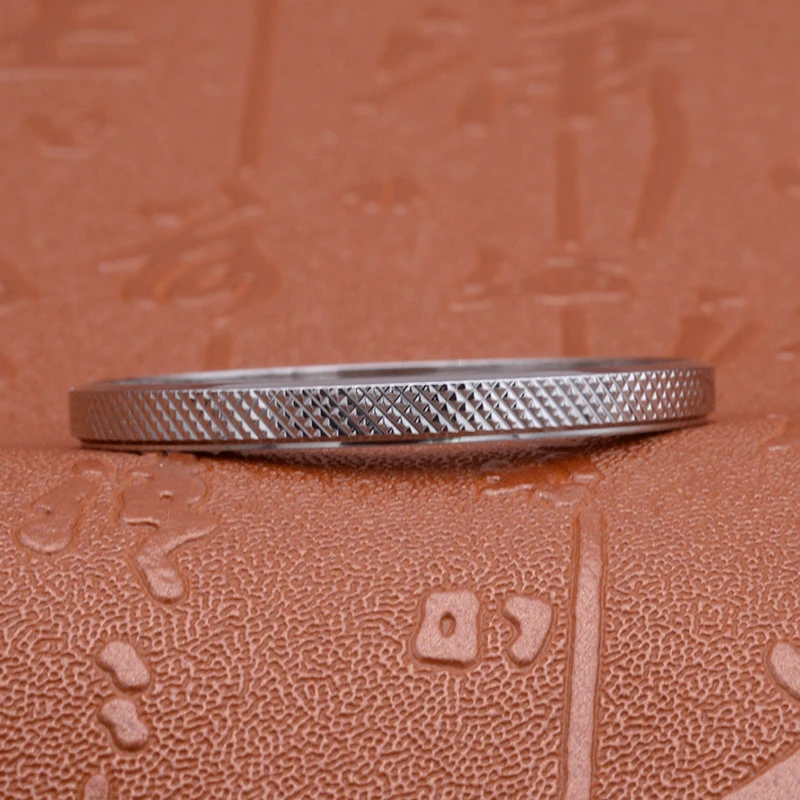 Seiko SKX007 SKX009 SKX011 SKX171 SKX173 SRPD стиль Модный Безель Серебристая полированная отделка