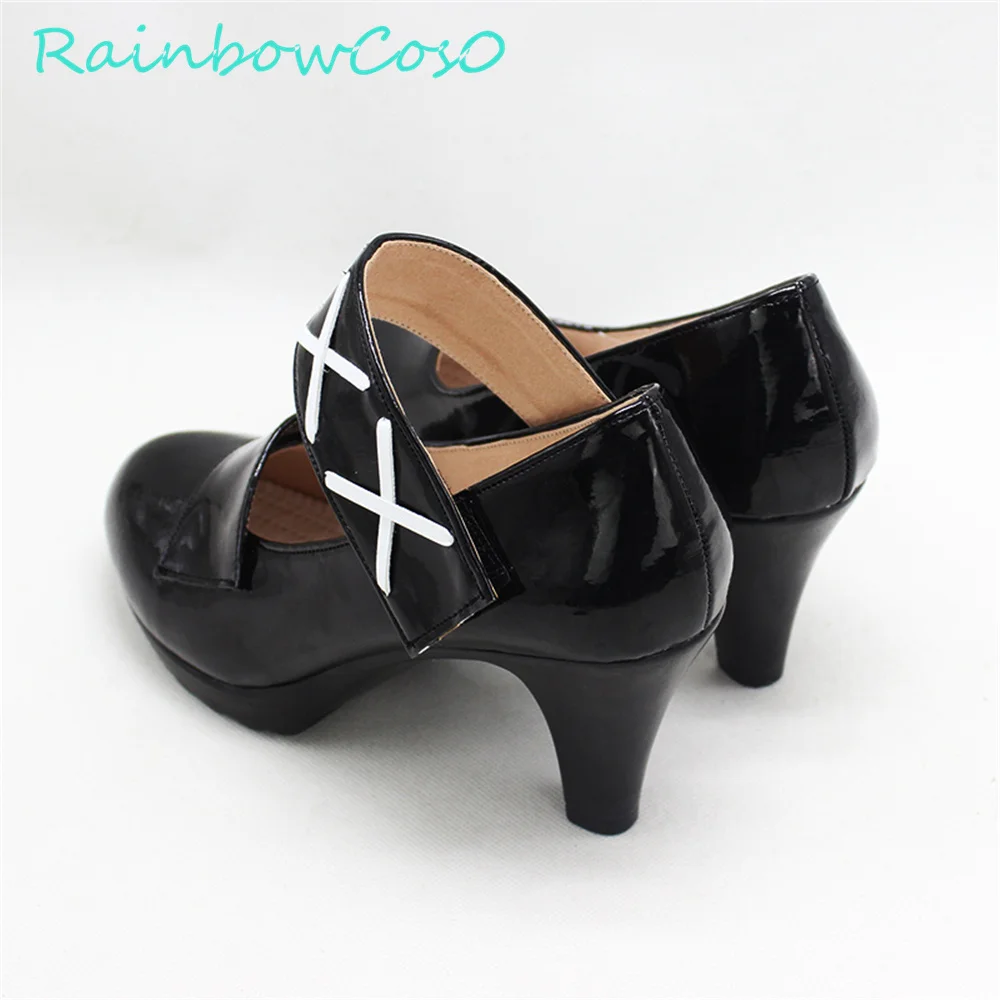 Arknights Whisperain Обувь для косплея Сапоги Игра Аниме Хэллоуин RainbowCos0 W1498