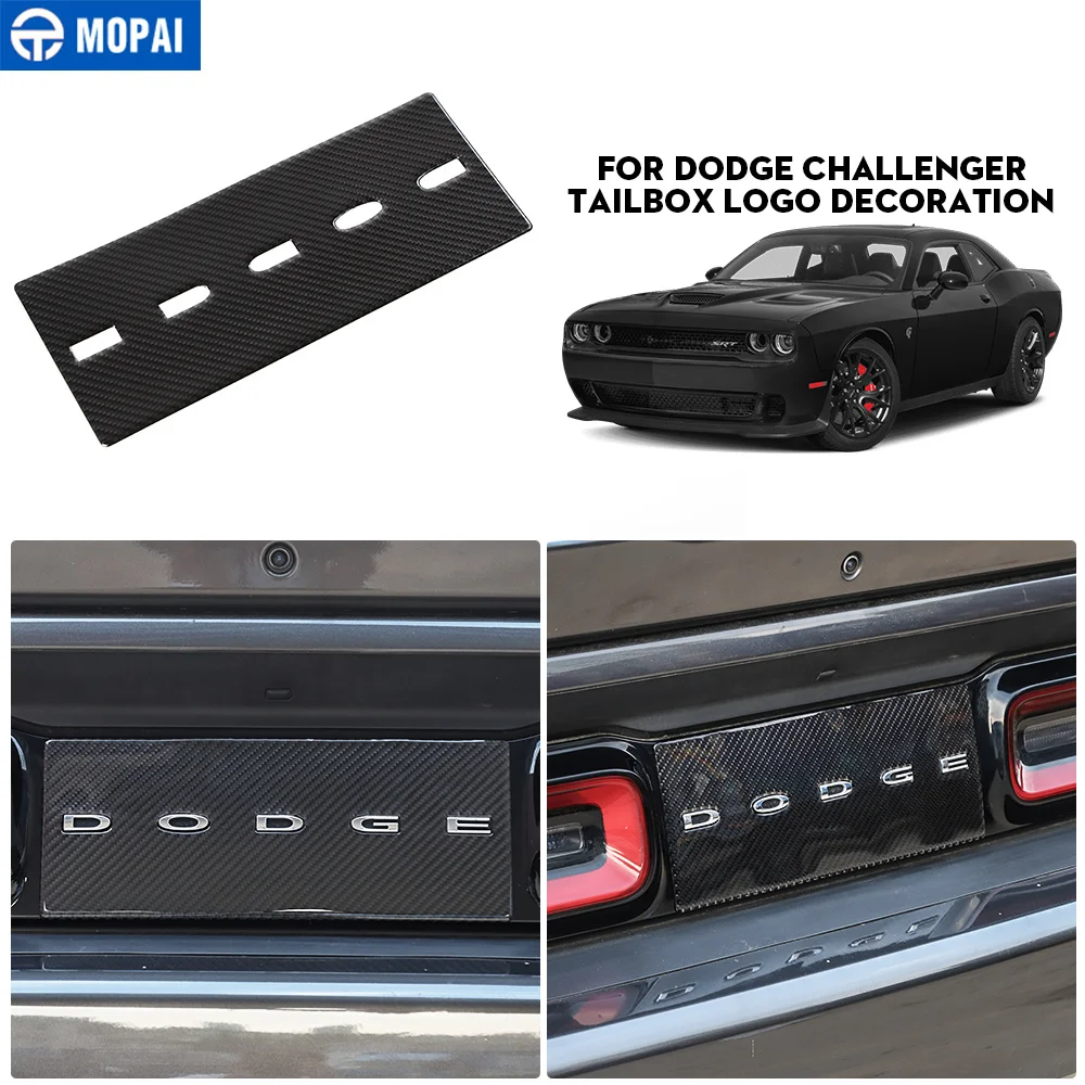 MOPAI автомобильные наклейки для Dodge Challenger 2015 + багажник автомобиля украшение
