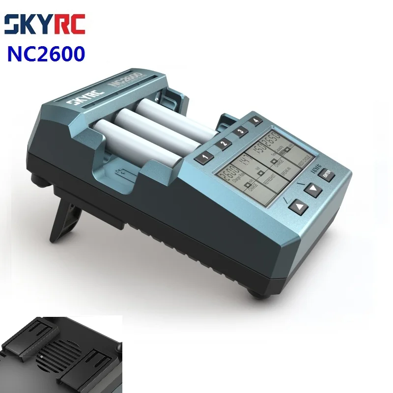 SKYRC NC2600 Smart интеллигентая (ый) 4 слота ЖК дисплей Дисплей AA AAA Батарея Зарядное