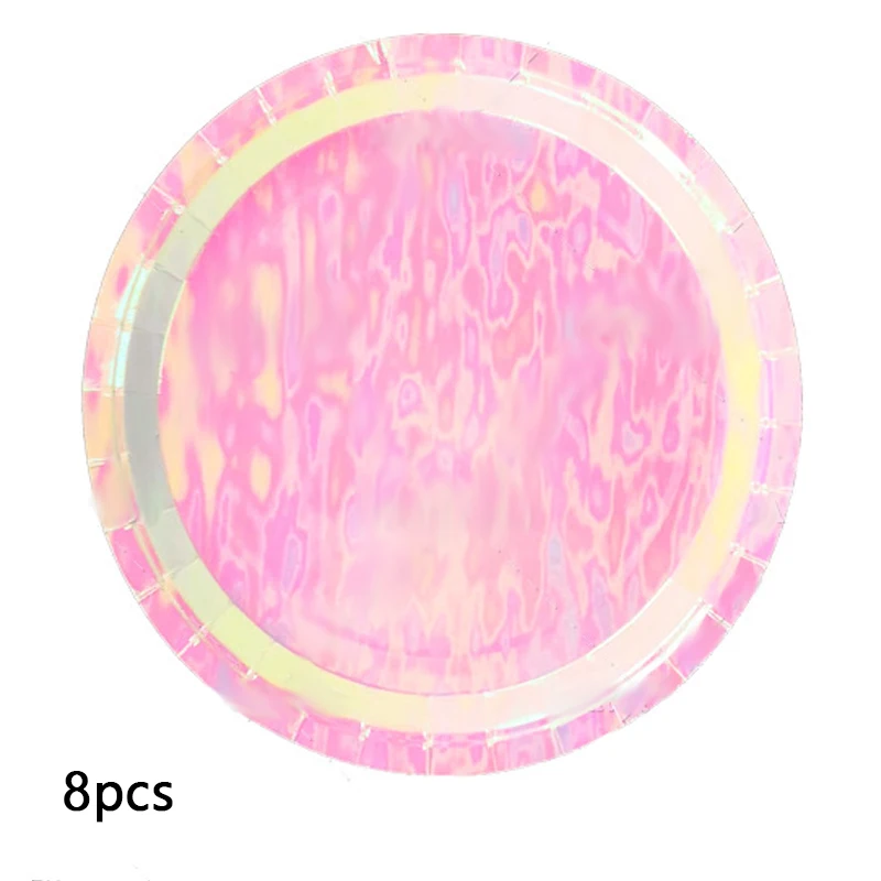 Сияющий лебедь тематическая вечеринка на день рождения набор одноразовой посуды