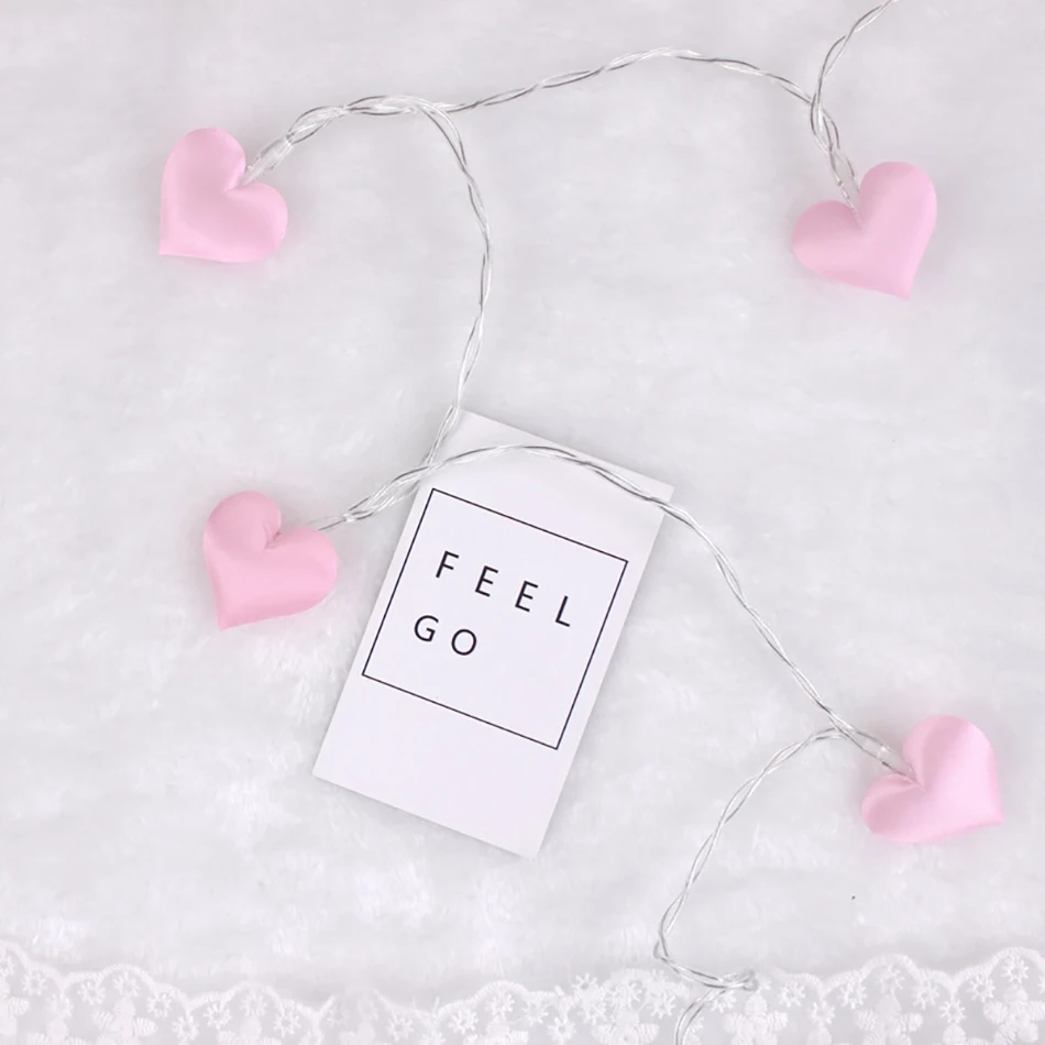 Lovely Heart Shap светодиодный светильник s 20 светодиодный s 3 метра, праздничный светильник, декор для детской комнаты. Вечерние реквизиты для фотосъемки