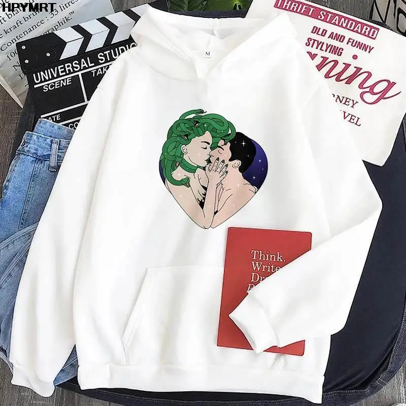 

Female Hoodies Fashion High Quality Hoody Autumn Casual Loose Sweatshirt Simple Loose Sportswears Pocket hoodie Women Clothing