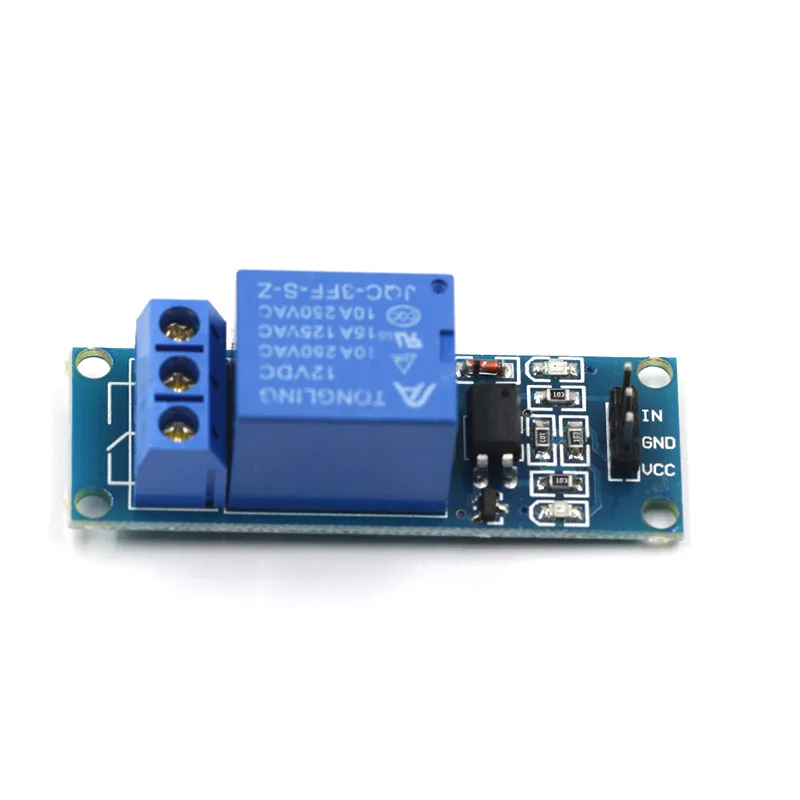 1 Channel 12V relay module with optical coupling isolation MCU expansion board high / level trigger | Обустройство дома