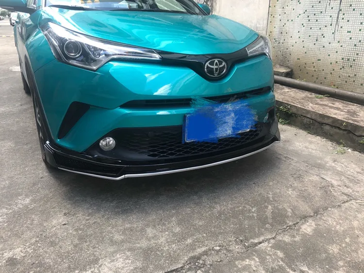 Для Toyota CHR Body kit спойлер- для CH-R ABS задний спойлер передний бампер диффузор защитные бамперы