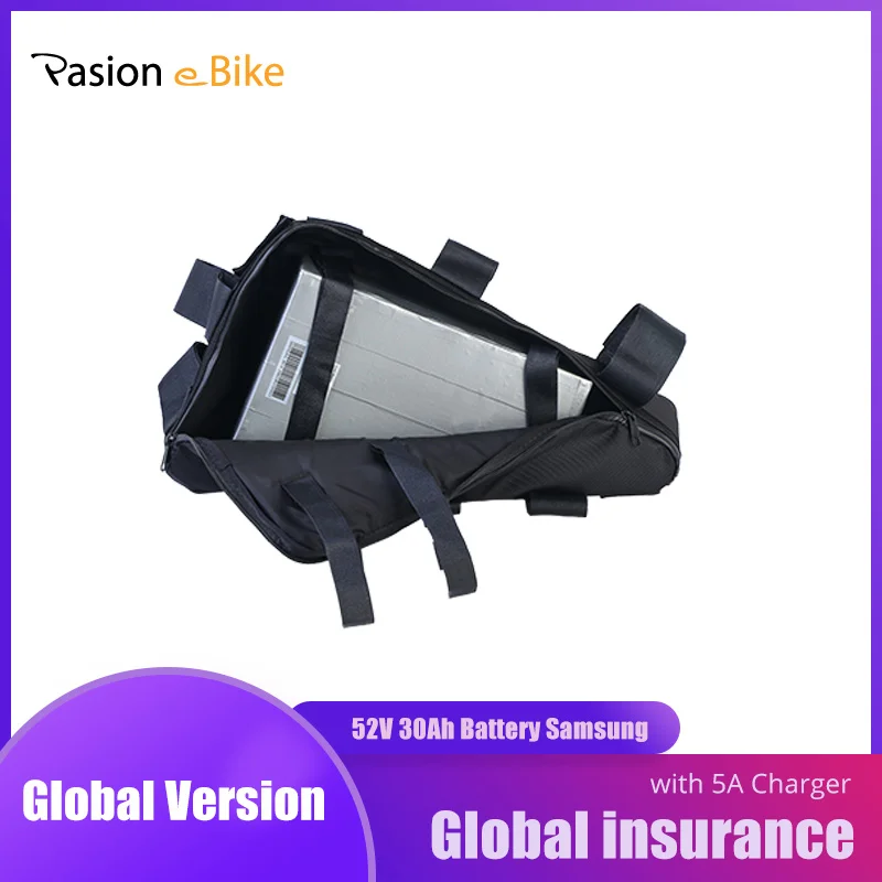 

Аккумуляторные батареи PASION E для электрического велосипеда, аккумуляторные батареи 52 в 30 А · ч, аккумуляторные батареи 52 в