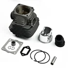 Комплект поршневого цилиндра с большим отверстием для Stihl 064 066 MS640 MS650 MS660 Nikasil 56 мм прокладки набор свечей зажигания запасные части для бензопилы