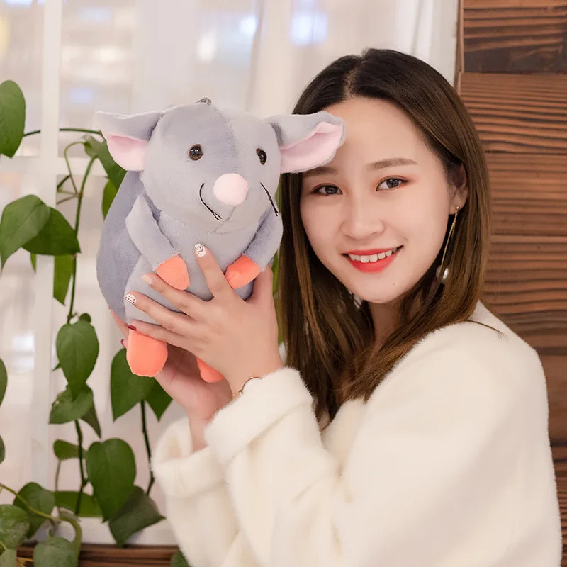 1 шт. 20 см мышь мягкая плюшевая кукла крыса игрушка животное талисман Peluche Мышка