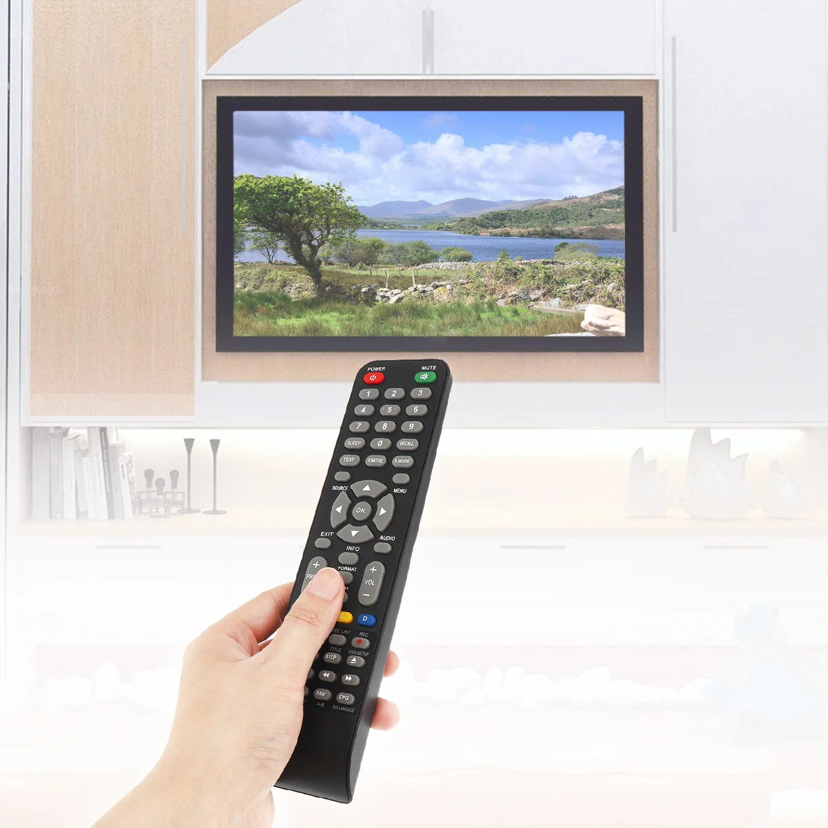 Пульт дистанционного управления на батарейках ААА 433 МГц 10 м | Электроника