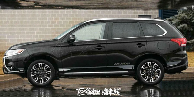 SUV sticker FOR Mitsubishi Outlander 2020 personalized custom modified decal | Автомобили и мотоциклы