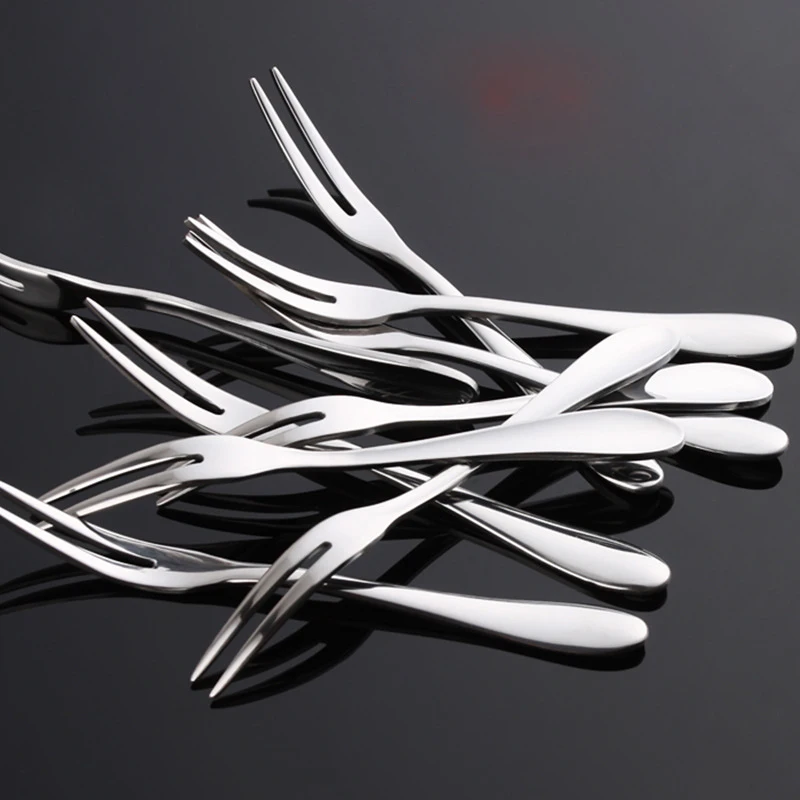 3 шт./лот вилка для фруктов из нержавеющей стали кухонные приборы столовые