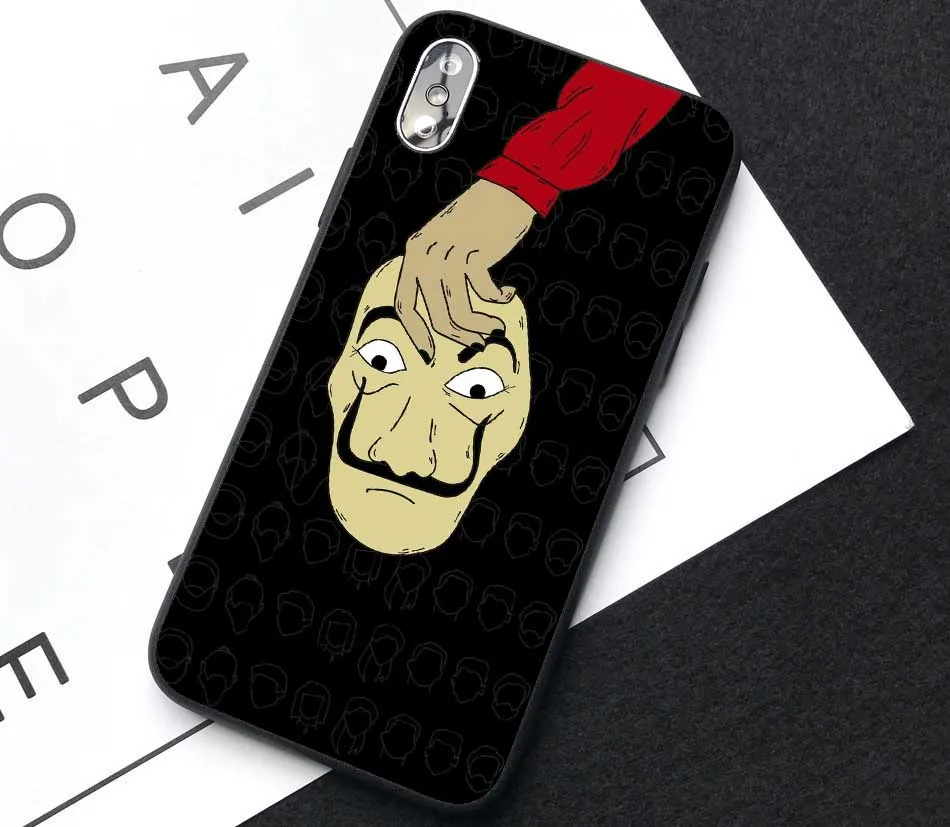 LA Casa De Papel Bella ciao heist money Испания ТВ чистый мягкий чехол для iPhone 6S 7 8Plus 11 Pro MAX 2019 SE 5 8 XR