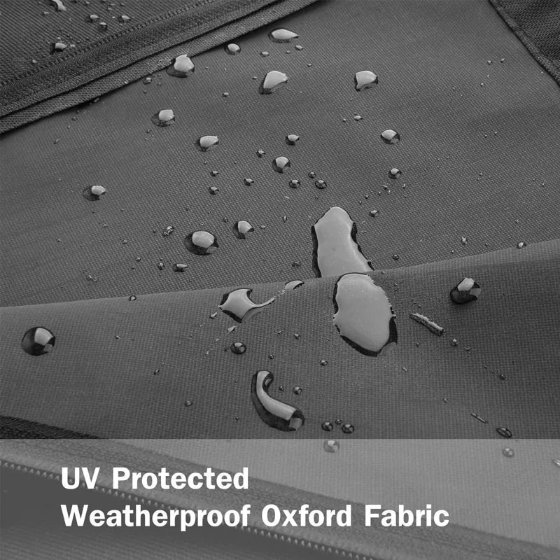 

200-280cm Outdoor Patio Umbrella Waterproof Protective Cover with Zipper for Garden Cantilever Parasol Umbrellas Case