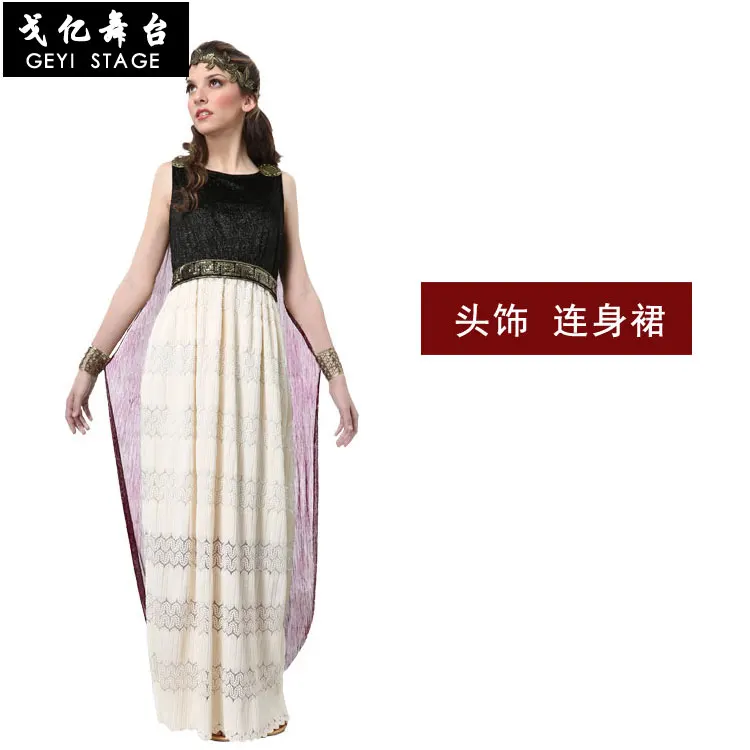 

Halloween costumes Renaissance adult female models Roman empress queen costumes