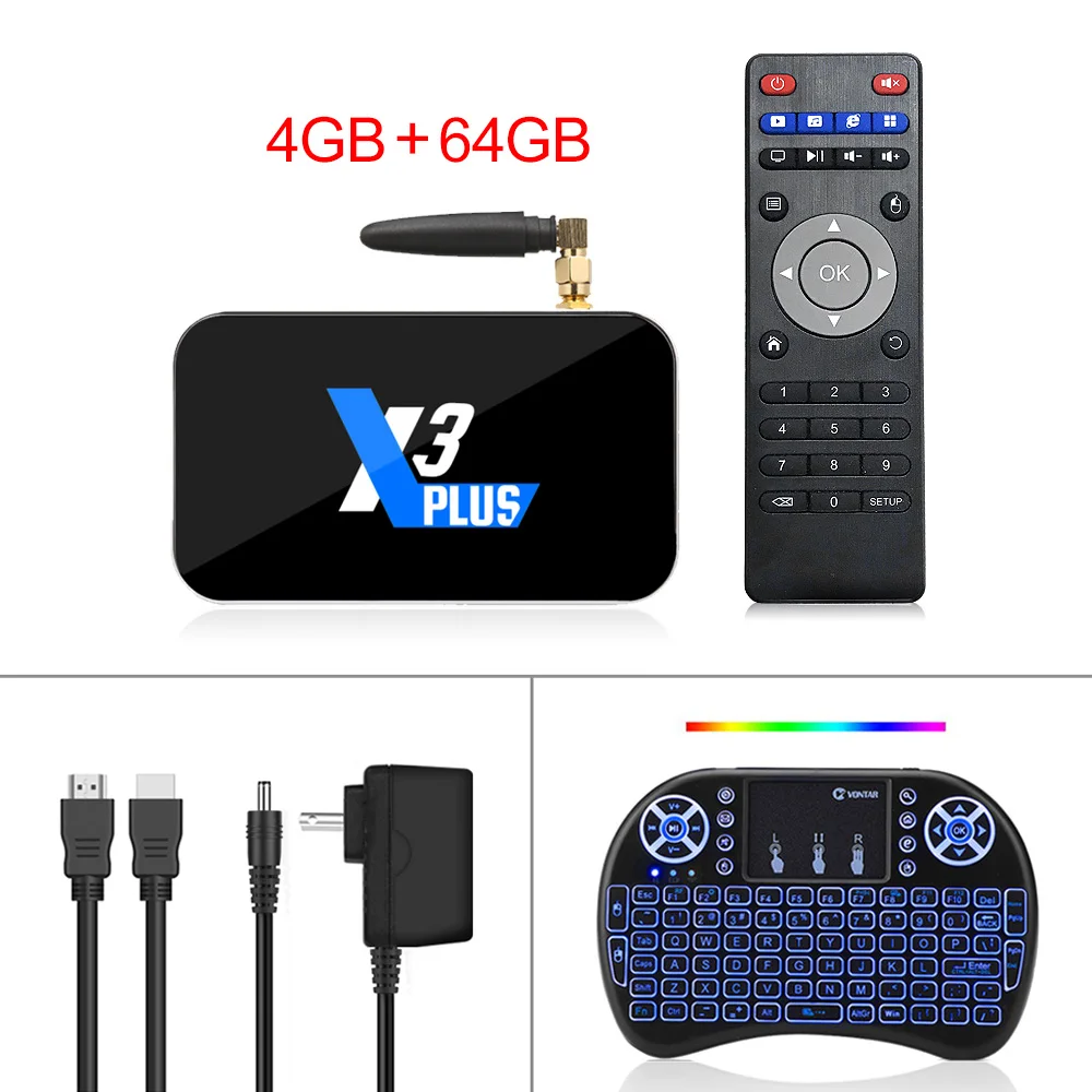 X3 Plus 4G64G i8 ТВ-приставка Ugoos X3 PRO Android 9,0 4 Гб ОЗУ 32 Гб X3 Plus 64 Гб DDR4 Amlogic S905X3 2,4G/5G WiFi 1000M 4K X3 Cube 2 Гб 16 Гб телеприставка - Цвет: X3 Plus 4G64G i8