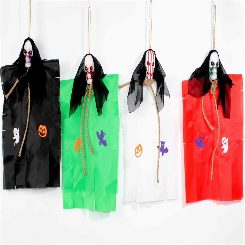 

Реквизит для Хэллоуина, карнавала, танцев, подвесной призрак, кожух, ведьма, шляпа, призрак, подвесной призрак, сцена на Хэллоуин, макет, мале...