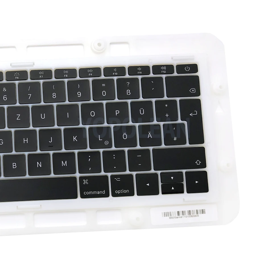 Немецкая клавиатура с колпачками для клавиш Macbook Pro Retina 13 дюймов A1708 2016