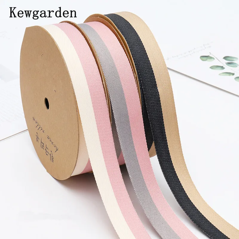 Kewgarden DIY бант аксессуары для волос хлопковая лента цветные полосатые ленты 1 &quot1