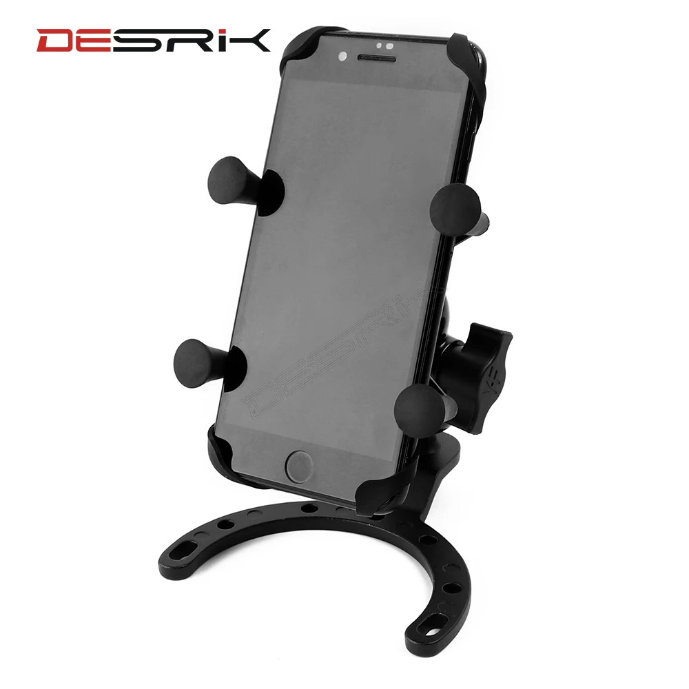 Держатель телефона для мотоцикла заднего вида Зеркало HONDA CBR600RR CBR1000RR CB1300 CB400