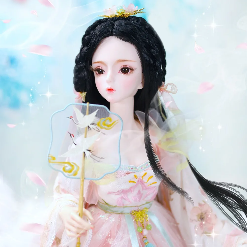 

Кукла DBS BJD 1/3 в старинном китайском стиле, 62 см, шарнирные куклы ограниченной коллекции, куклы BJD для девочек с макияжем