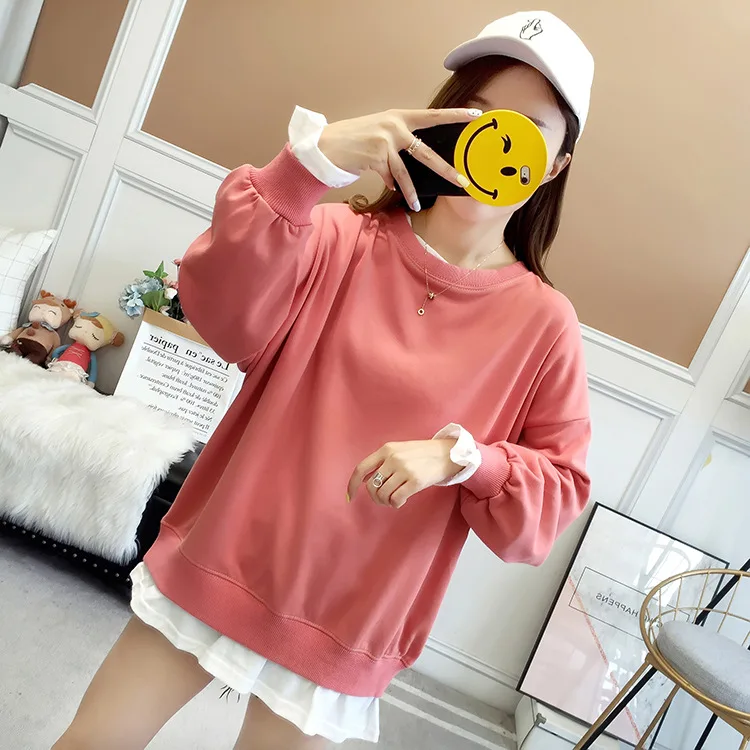 

Women Oversize Basic Knitted Sweater Female Solid Turtleneck Collar Pullovers black