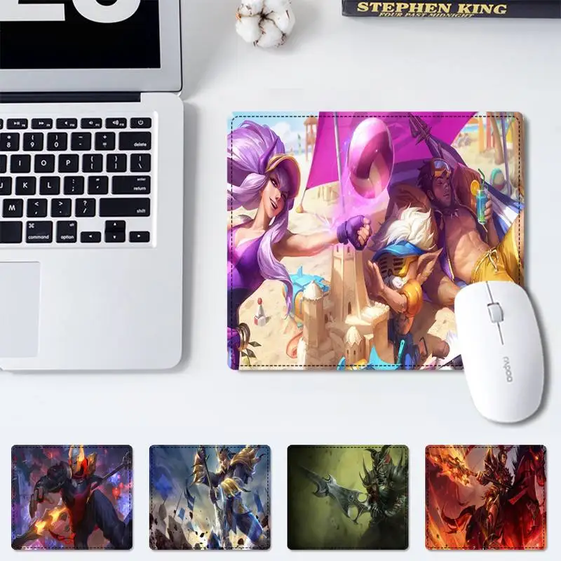 

Promotion LOL JarvanIV Mouse Pad Small Pads Family Laptop Gamer Rubber Mouse Mat MousePad Desk Gaming Mousepad Cup Mat