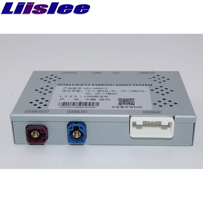 

Liislee Reversing Camera Interface Backup Original Monitor Upgrade For MMI System For Audi A8 D4 4H