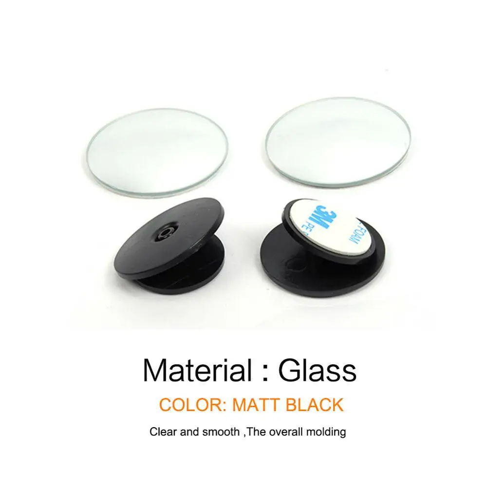 Универсальный 2 шт широкоугольные выпуклые боковые заднего вида слепое пятно