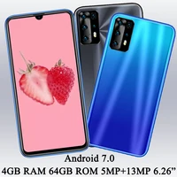 4g ram64g rom z5 6 26 screen global smartphones 5mp13mp unlocked frontback camera mobile phone android 7 0 face id celulares