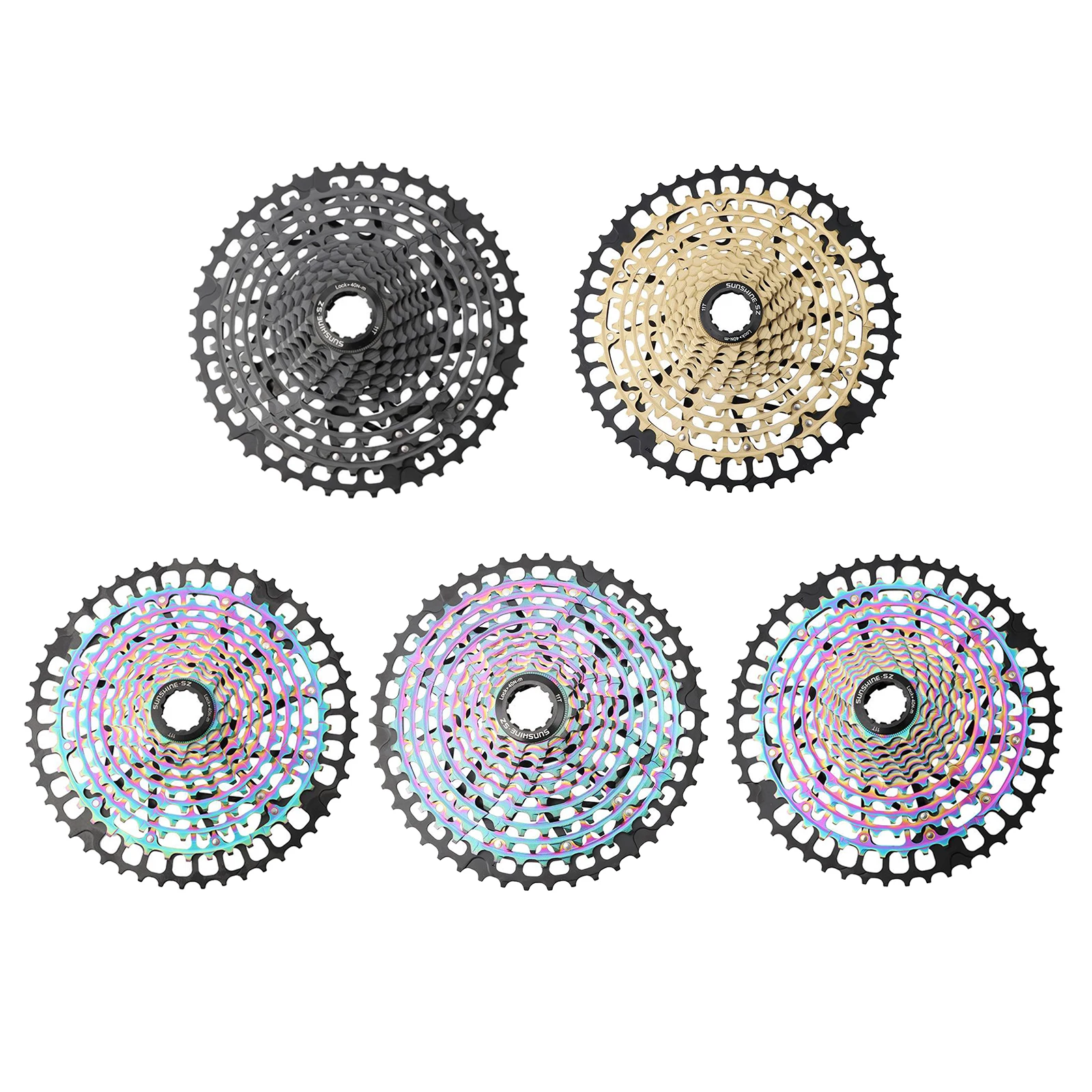 

Deluxe Bike Cassette Freewheel 111-46T/50T 11 12 Speed Flywheel Cassettes Replacements - Easy Installation, High Performance