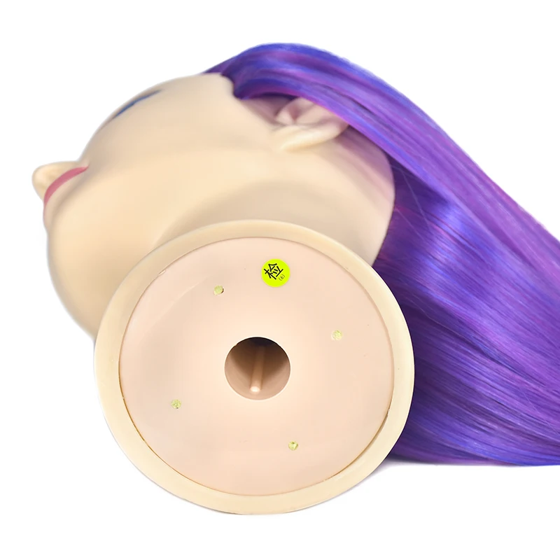 Тренировочная голова для волос косметологический манекен укладки 26 дюймов с
